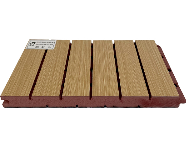 彩虹色-红芯阻燃吸音板